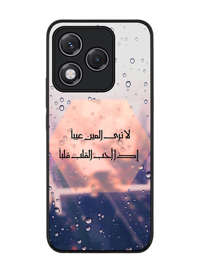 Stylizedd For Honor 400 Lite Case,Slim fit Camera Protection, Shockproof Thin Phone cover  - When The Heart Loves