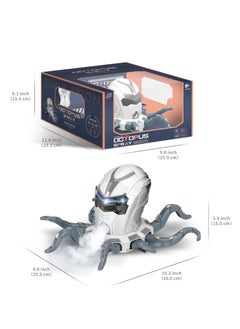 Generic Remote Control Octopus Kids Toys - Realistic RC Octopus, Music Effect, LED Light, 2 Crawl Modes 3 Spray Modes Toys for 6 7 8 9 10 11 12+ Year Old Boys/Girls Birthday Gifts for Children  - Image 2