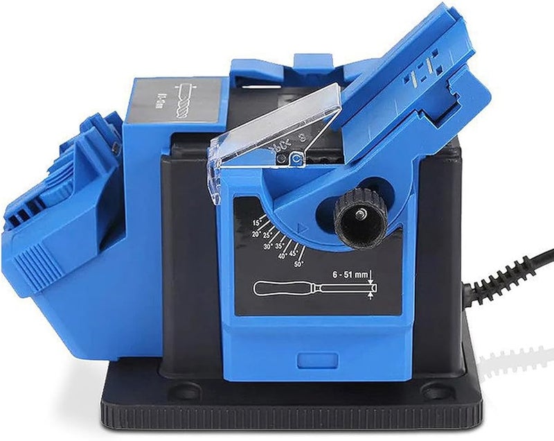 96W 1350RPM 3 In 1 Electric Sharpening Machine For Drill Bit Knife Chisel Scissor - Image 1