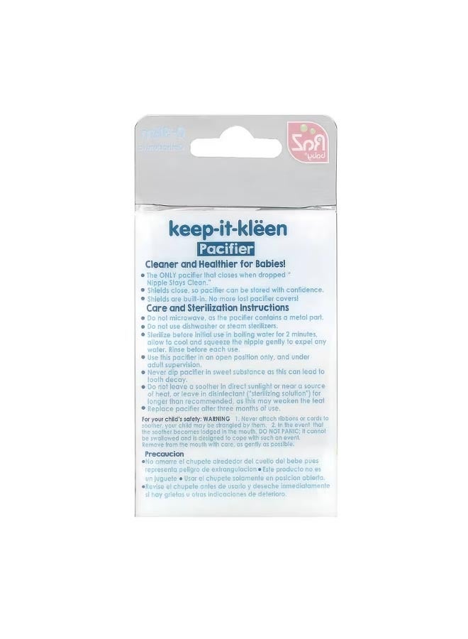 Razbaby Keep It Kleen Pacifier 0 36 Months Penguin and Bear 2 Pacifiers - Image 2