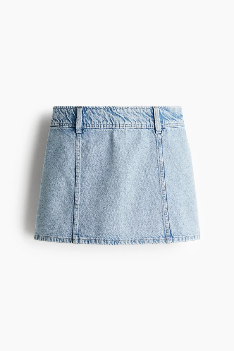 H&M Denim mini skirt