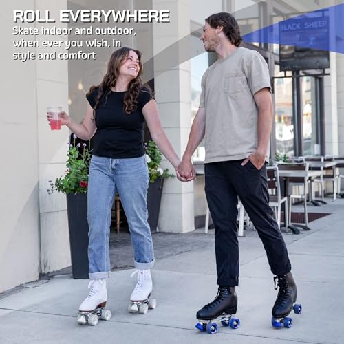 Chicago Classic Quad Roller Skates for Kids, Girls & Boys – Durable & Top Performance, Adjustable High-Top Boots for Safe Indoor/Outdoor Skates & Roller Derby–60mm PU Wheels & Semi-Precision Bearings - Image 5