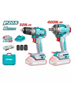 Li-ion Cordless 2 Pcs Combo Kit 20 V