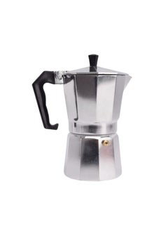 Liying Moka Coffee Pot 3 cup Stovetop Espresso Maker for Gas or Electric Ceramic Stovetop Camping Manual Cappuccino or Latte