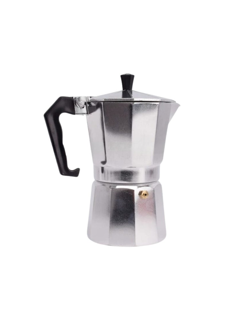 Generic - Liying Moka Coffee Pot 3 cup Stovetop Espresso Maker for Gas or Electric Ceramic Stovetop Camping Manual Cappuccino or Latte - Image 1
