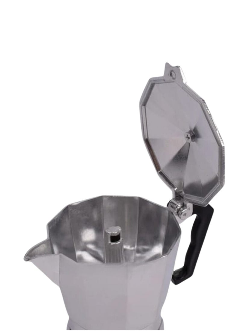 Generic - Liying Moka Coffee Pot 3 cup Stovetop Espresso Maker for Gas or Electric Ceramic Stovetop Camping Manual Cappuccino or Latte - Image 1