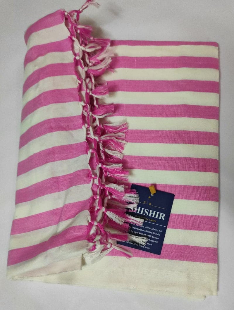 SHISHIR Thin Layer Single Odhne Wali Chaddar/Topsheet for Train Flight A/C Cooler in Summer Rainy Mild Winters - Image 4