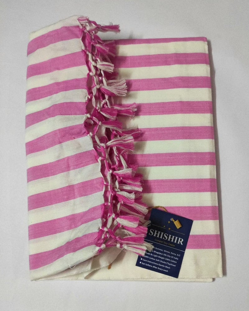SHISHIR Thin Layer Single Odhne Wali Chaddar/Topsheet for Train Flight A/C Cooler in Summer Rainy Mild Winters - Image 5