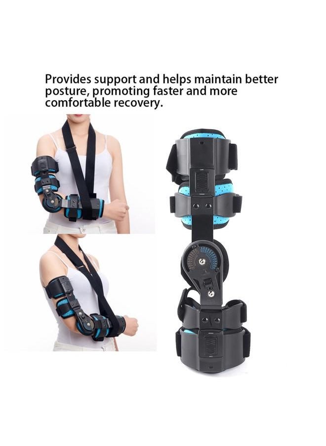 Arabest Adjustable Elbow Brace Fixation Sling Orthosis Protector Recovery Support for Right Arm  - Image 2