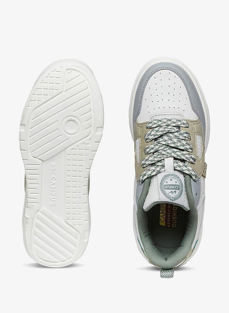 CAMPUS Women’s Cute Low Top Sneakers – Stylish Color-Block Design Shoes with Patterned Lace Detailing - Image 5