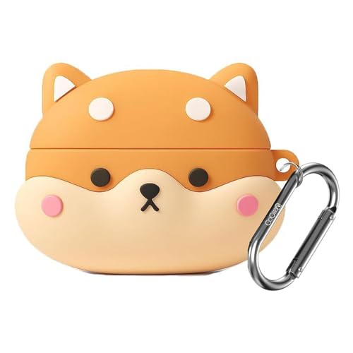 Cocoonkart Cartoon Case Cover Compatible for OnePlus Nord Buds 3r (2025) -Shiba - Image 1