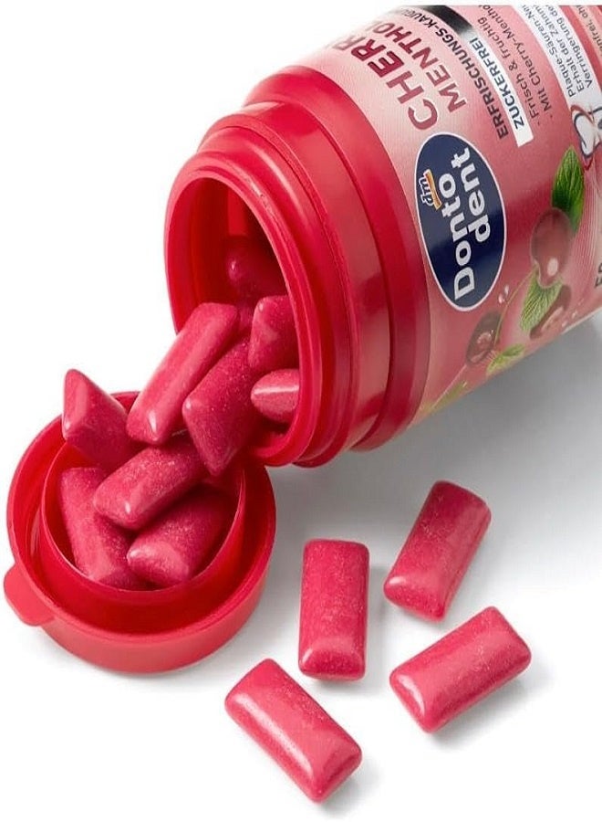 DM Dontodent Cherry Menthol gum 50 units 72g - Image 2