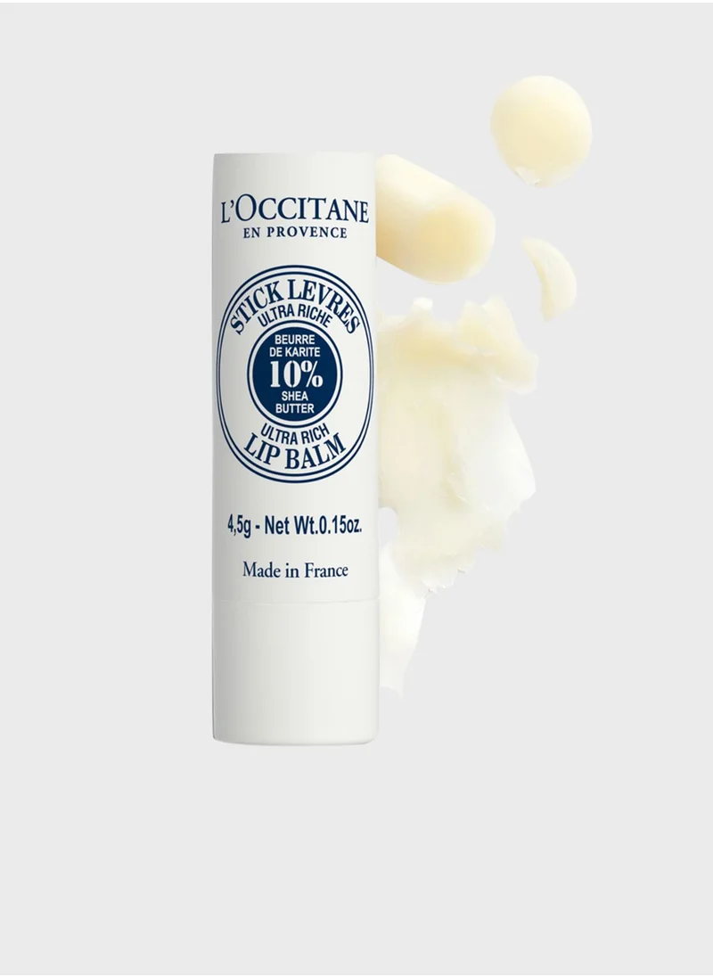 L'OCCITANE Shea Butter Lip Balm Stick 4.5G