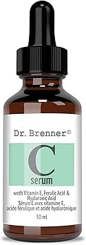 Dr Brenner Vitamin C Serum 20 Pure LAscorbic Acid Ferulic Acid Vitamin E and Hyaluronic Acid for Face and Eyes 1oz by Dr Brenner  - Image 1