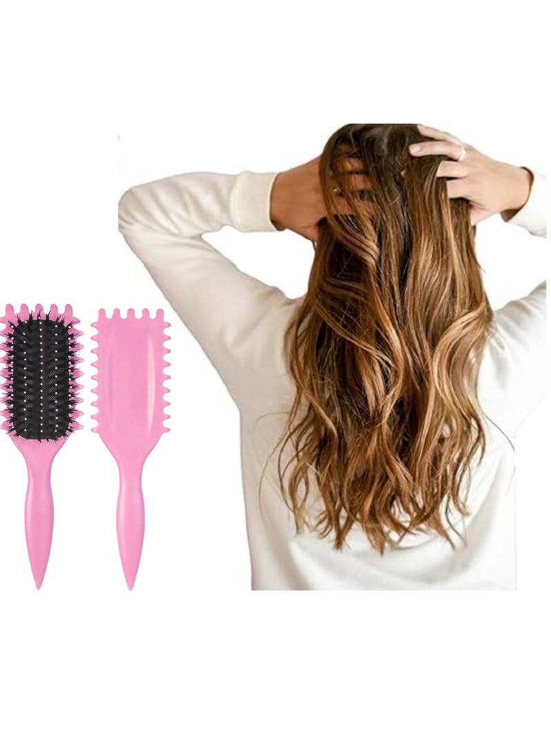 بونيتا فرشاة فك تشابك الشعر المجعد - لون وردى - Image 3