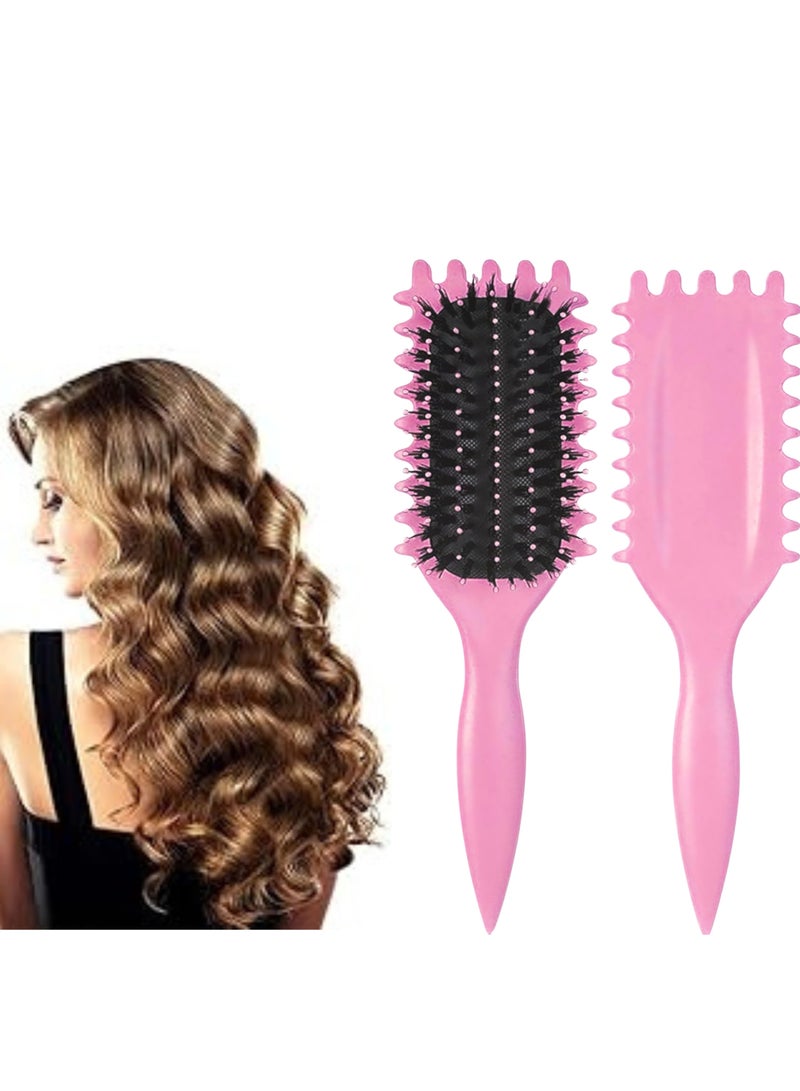 بونيتا فرشاة فك تشابك الشعر المجعد - لون وردى - Image 4