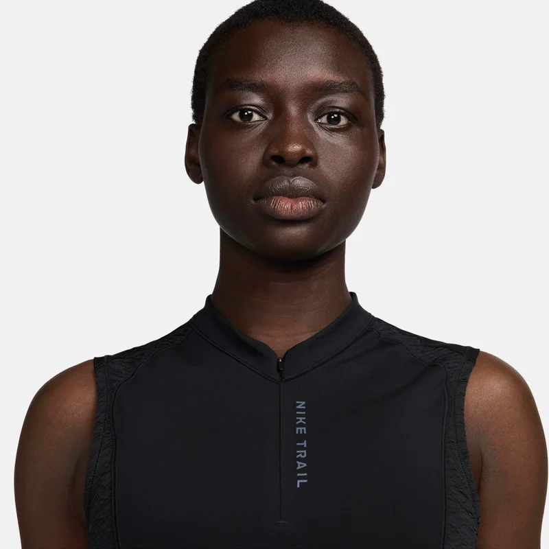 Nike Black Women's Trail Dri-FIT Running Tank Top for Women | Best Price UAE