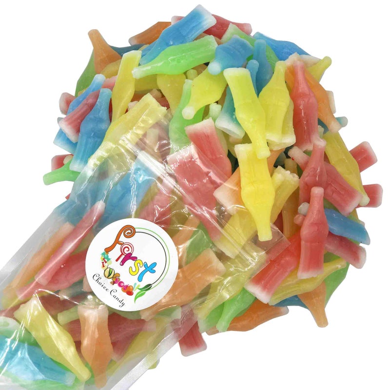 FirstChoiceCandy Wax Bottles Nostalgic Fun Candy Drink 1 Pound Pack of 1 - Image 3
