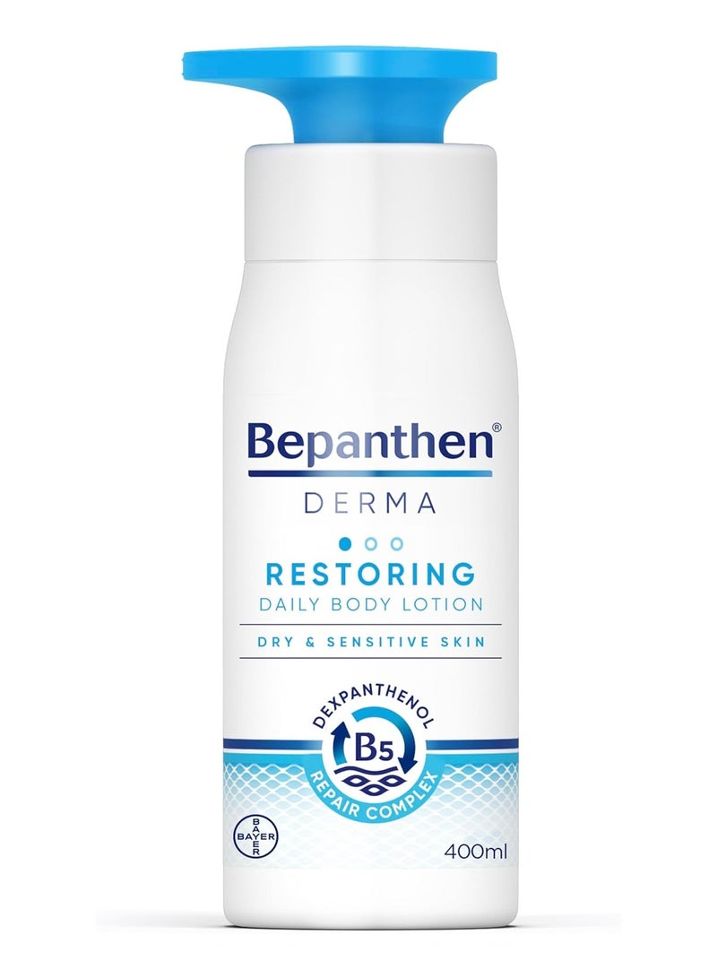 Bepanthen Derma Restoring Daily Body Lotion 400ml With Pump - Image 1