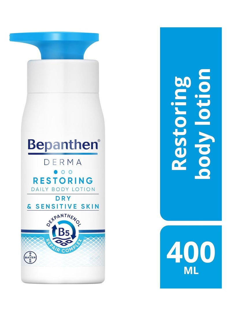 Bepanthen Derma Restoring Daily Body Lotion 400ml With Pump - Image 2
