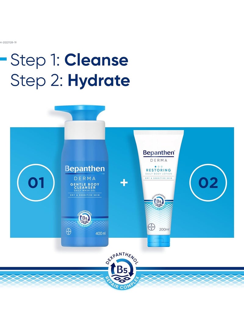 Bepanthen Derma Restoring Daily Body Lotion 400ml With Pump - Image 4