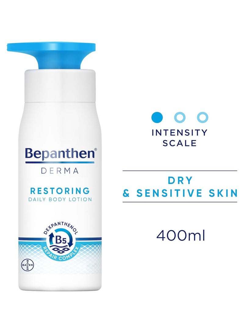 Bepanthen Derma Restoring Daily Body Lotion 400ml With Pump - Image 3