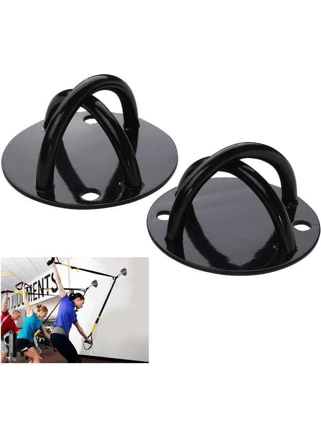 WINOMO 2pcs Ceiling Wall Mount Anchor for Suspension Strap Strength Training Gym Yoga Bracket Olympic Rings Swing Hammock  - Image 4