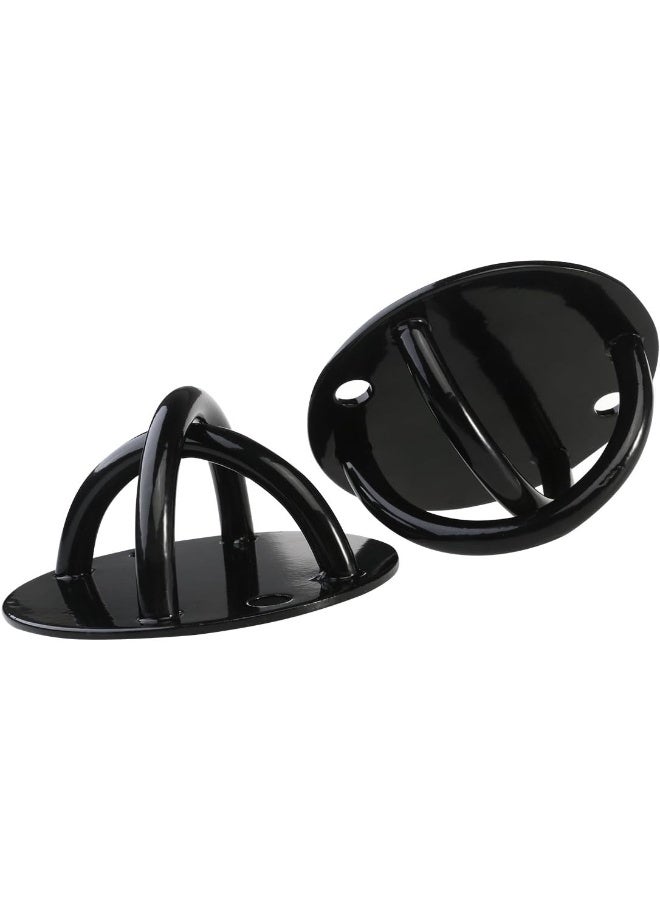 WINOMO 2pcs Ceiling Wall Mount Anchor for Suspension Strap Strength Training Gym Yoga Bracket Olympic Rings Swing Hammock  - Image 2