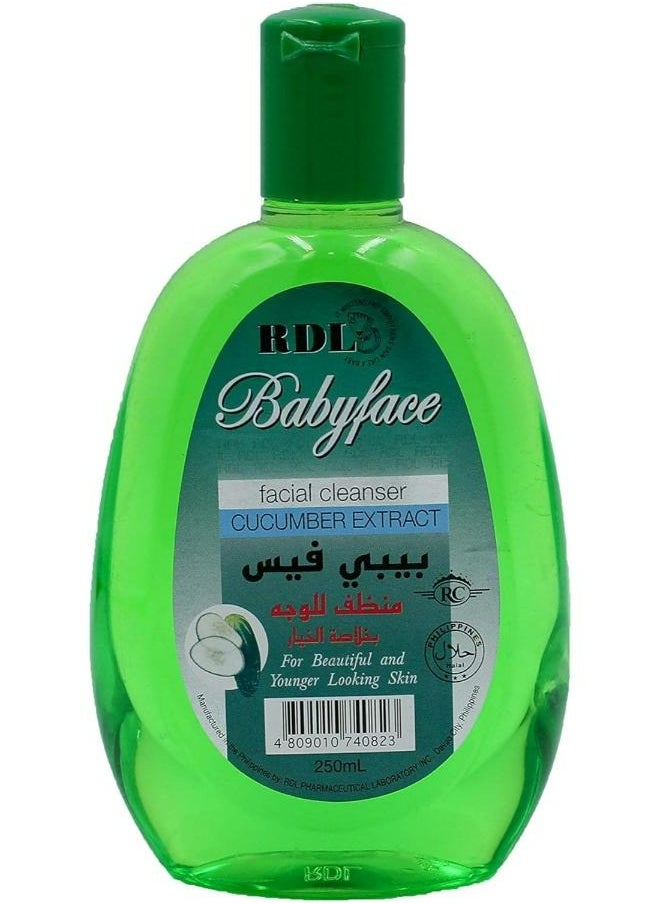 RDL Baby Face Cucumber Extract Facial Cleanser, 250 ml 