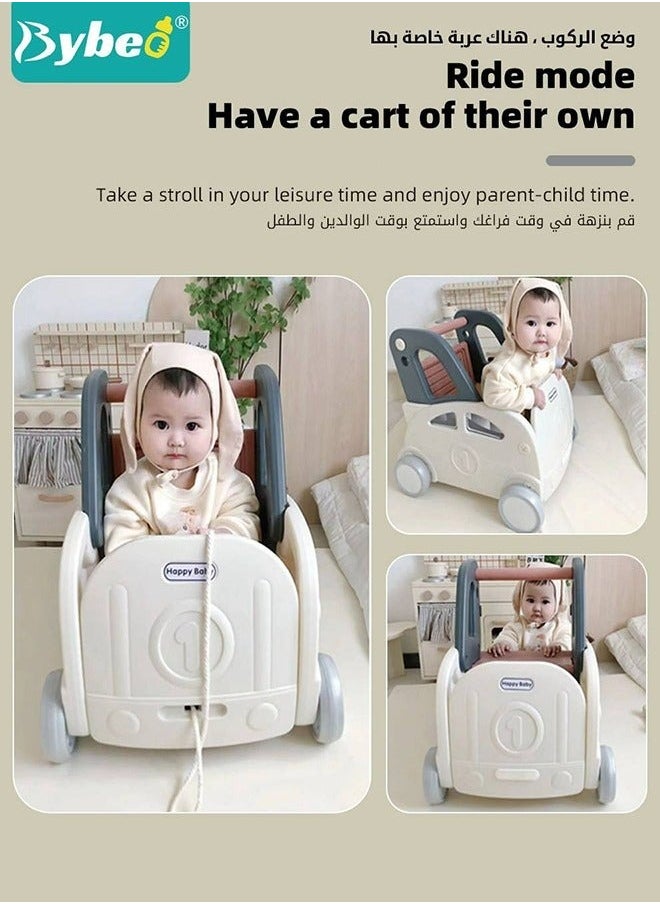 MIXDE Baby Push Walker And Pull Doll Stroller Shopping Cart  - Image 3