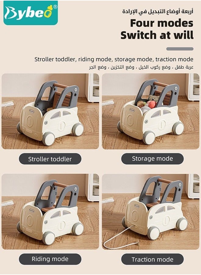 MIXDE Baby Push Walker And Pull Doll Stroller Shopping Cart  - Image 5