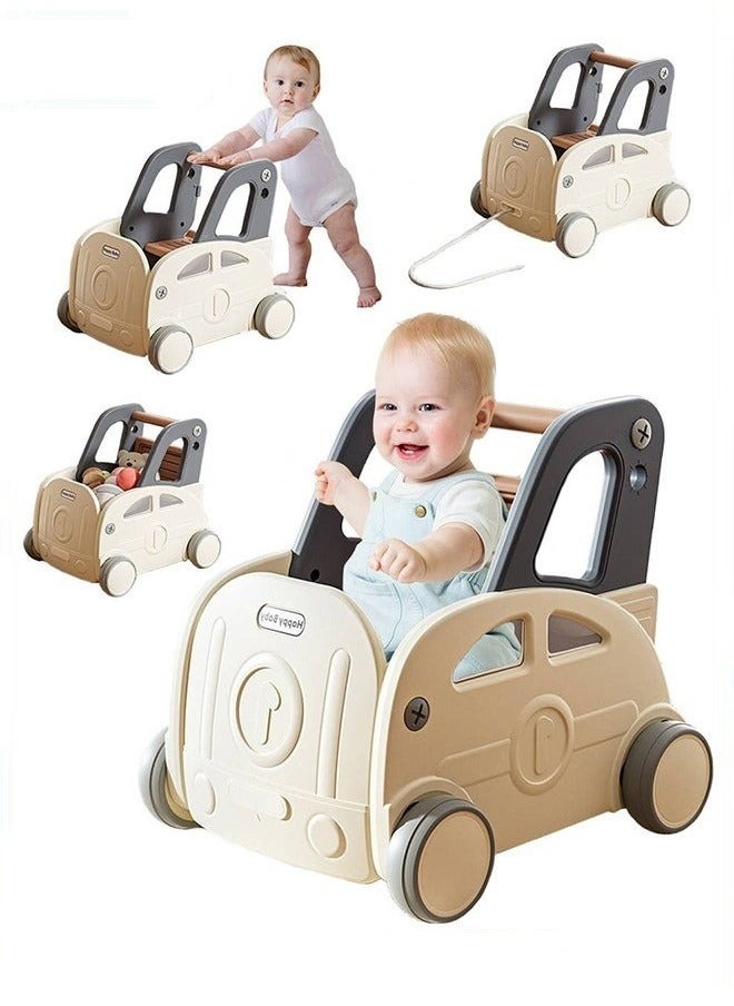MIXDE Baby Push Walker And Pull Doll Stroller Shopping Cart  - Image 1