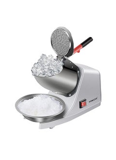 sokany Electric Ice Crusher Machine Electric Shaved Ice Machine Smoothie Machine for Home and Commercial Use 300W SK-777 Silver  - Image 1