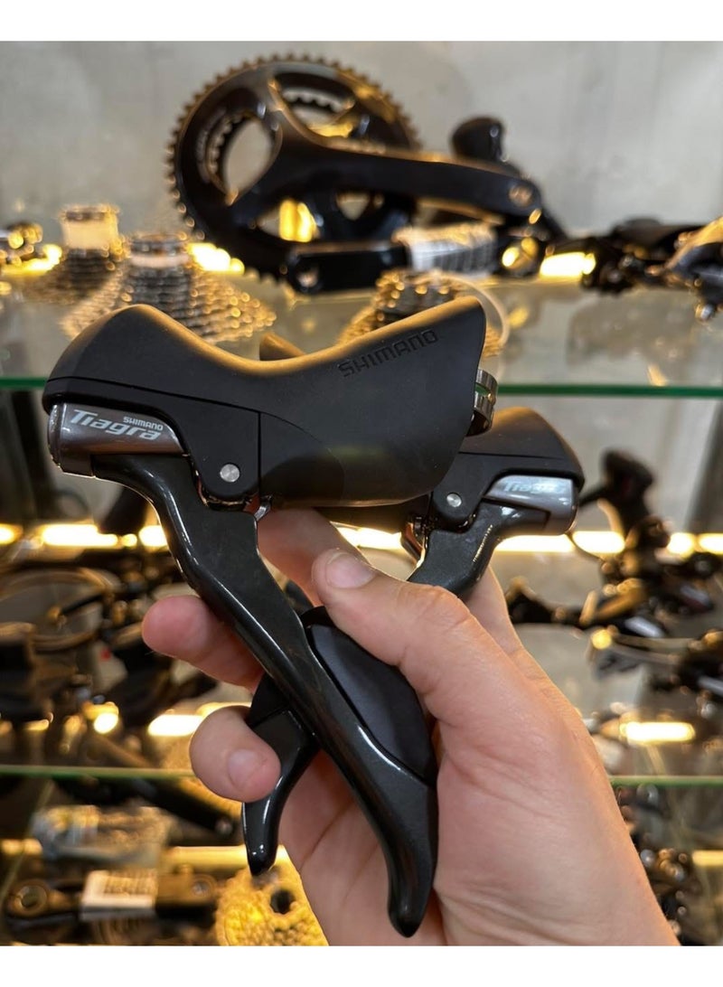 Shimano Tiagra ST-4700 STI Dual Control Levers for Rim Brakes – 2×10-Speed – Pair - Image 2