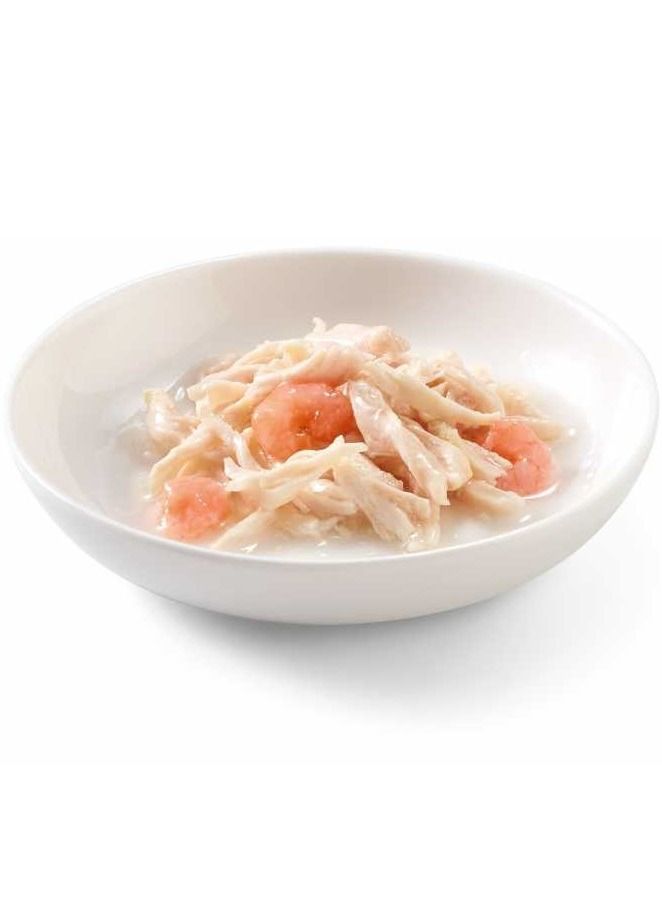 Schesir طعام رطب للقطط البالغة: مرق دجاج مع روبيان - Image 2