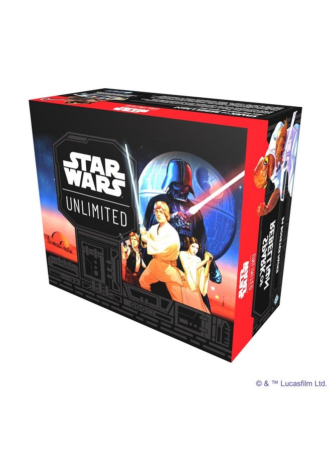 Fantasy Flight Games Star Wars: Unlimited TCG Spark of Rebellion Booster Display (Set of 24 Booster Packs) - Trading Card Game for Kids & Adults, Ages 12+, 2+ Players, 20 Min Playtime, Made by Fantasy Flight Games - Image 5