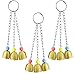 SunGrow Parrot Toy with Bells Playtime Essentials for Finches Fun Enrichment for Lovebirds Galvanized Steel Cage Bell Toy Daily Activity Bell Chime Hanging Cage Accessory Addon Conure Habitat - Image 3