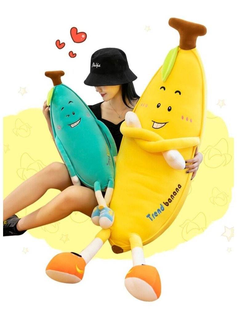 DURKU Boulevard Banana Soft Stuffed Animal - Soft and Comfortable Plush Toy for Kids and Adults, 80 cm - Image 2