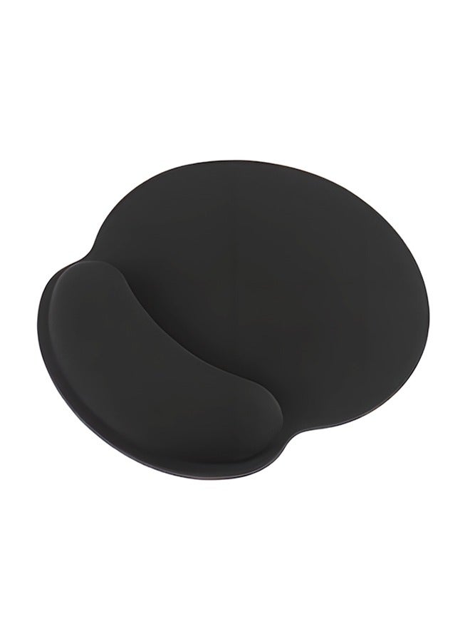 وسادة ماوس صغيرة مع مسند للمعصم، وسادة ماوس من إسفنج الذاكرة، حصيرة ماوس ناعمة ومريحة، وسادة ماوس مريحة ومسند للمعصم للكتابة المريحة وتخفيف الألم لأجهزة الكمبيوتر المحمولة - Image 1