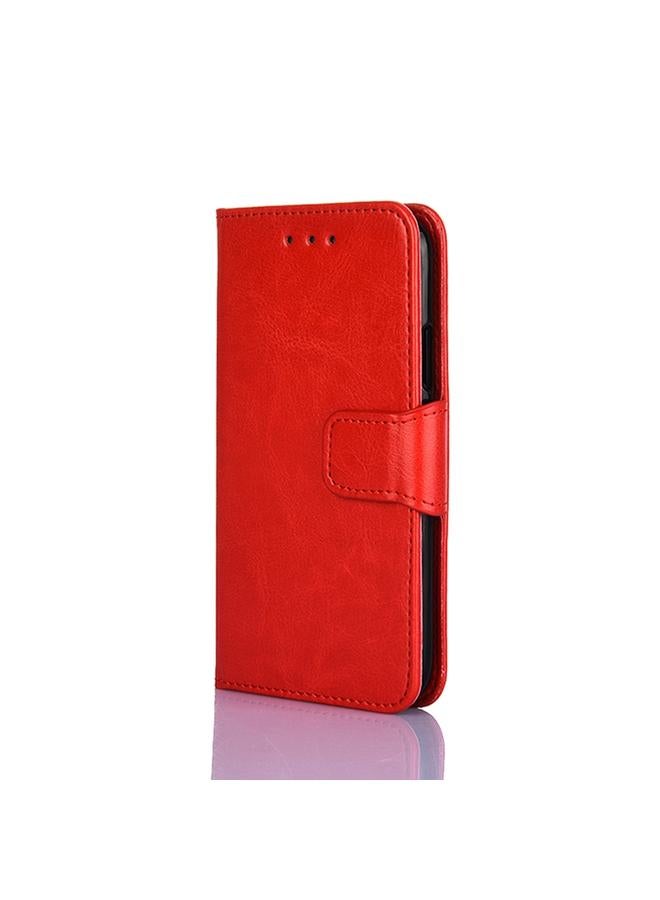 S-TOP Case For Infinix Hot 8 / Hot 8 Lite / Tecno Camon 12 Crystal Texture Horizontal Flip Leather Case with Holder & Card Slots & Wallet - Image 2