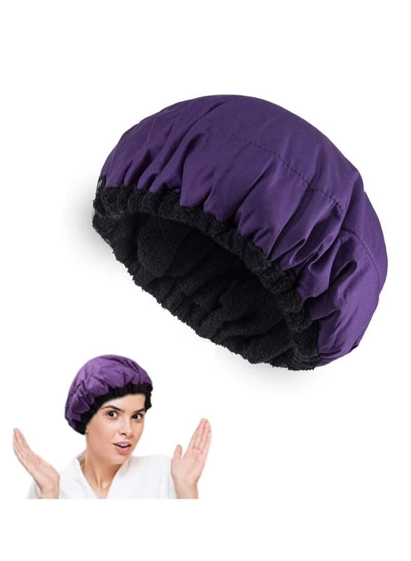 Goodern Deep Conditioning Hair Cap Cordless Microwavable Hair Styling And Steamer Cap Hot Thermal Hair Spa For Women Hair Heat Retention Heat Cap For Hair Styling And Steam Cap Steaming Haircare - Image 1