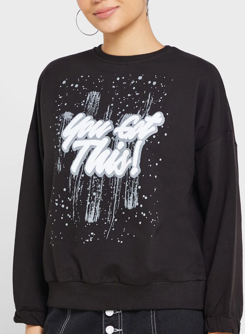 Ginger Graphic Sweatshirt