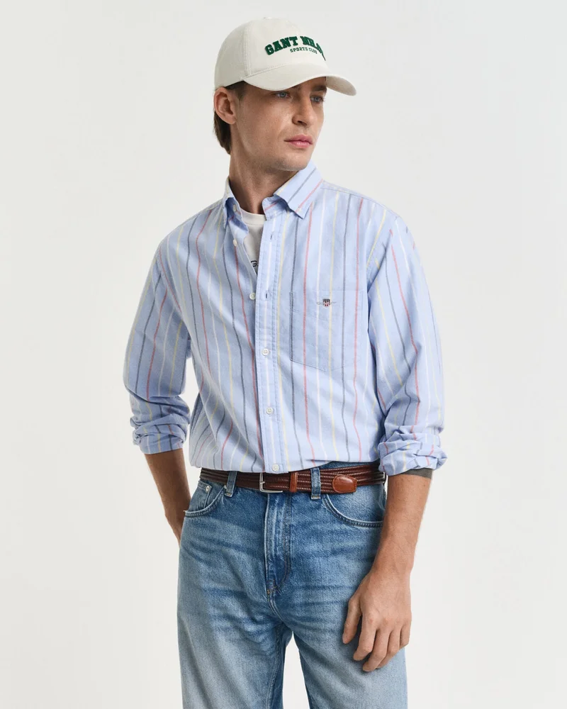 Regular Classic Oxford Multi Str Shirt