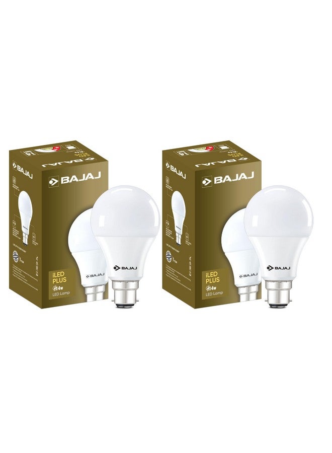 Bajaj Bajaj Iled Plus Led Lamp 14W Cdl B22 | Energy Efficient | Instant On | 4 Kv Surge Protection | Led Bulb For Home | (Pack Of 2) | 1 Yr Warranty - Image 1