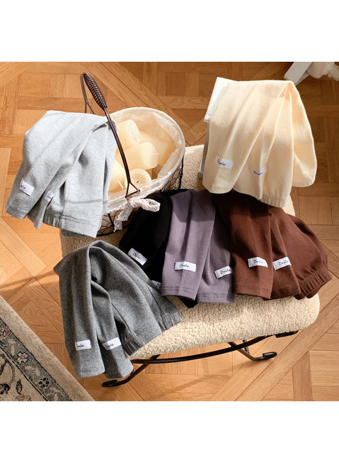 New Arrival For Autumn/winter, Girls' Leggings, Baby Pants Korean Style Fashionable Brushed Outerwear Elastic Long Pants - Image 4