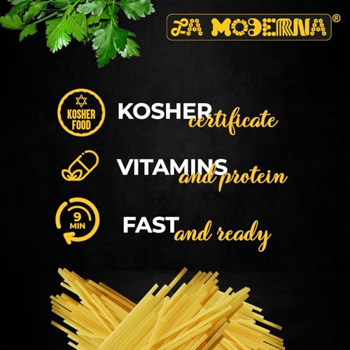 LA MODERNA, Noodles, Pasta, Made with Durum Wheat Grits, Enriched with Vitamins and Iron, 7 oz, Pack of 20 - Image 3