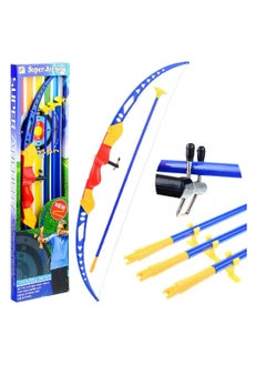 Crossbow & Arrow Action Shooting Toy with Laser Light Crossbow Arrow Archery Gun Toy Bow and Arrow Shooting for Kids