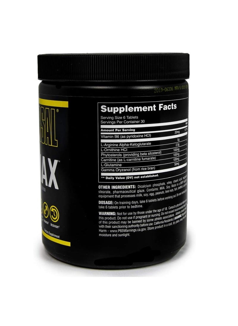 UNIVERSAL NUTRITION - GH Max Enhanced with Arginie & Ornithine Classic series 180 Tablets - Image 1