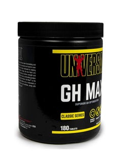 UNIVERSAL NUTRITION GH Max Enhanced with Arginie & Ornithine Classic series 180 Tablets  - Image 1
