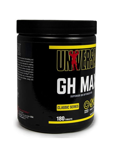 GH Max معزز بسلسلة Arginie & Ornithine Classic 180 قرصًا